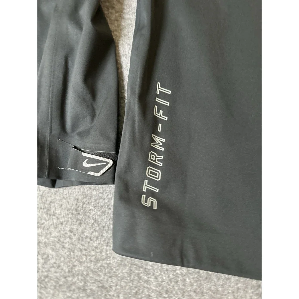 Nike Golf Storm-FIT 10 Rain Jacket Men's‎ Small Black Full Zip